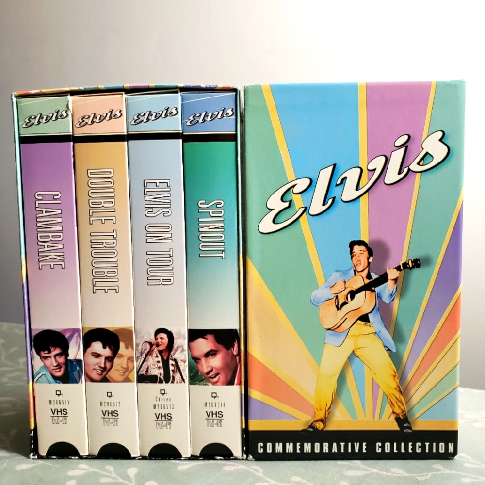 Elvis movie collection on VHS